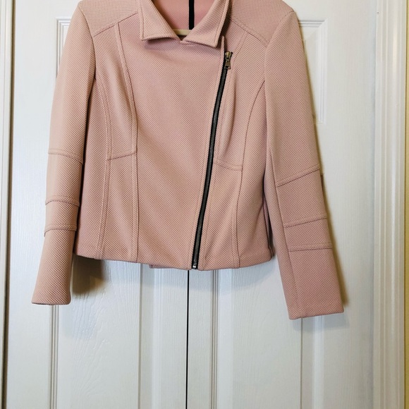 Express Pink Moto Jacket - Picture 2 of 5